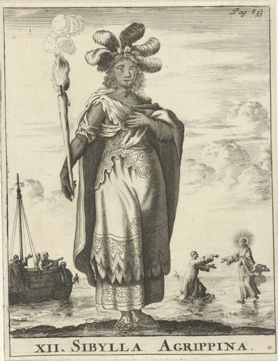 Sibilla Agrippina da Jan Luyken